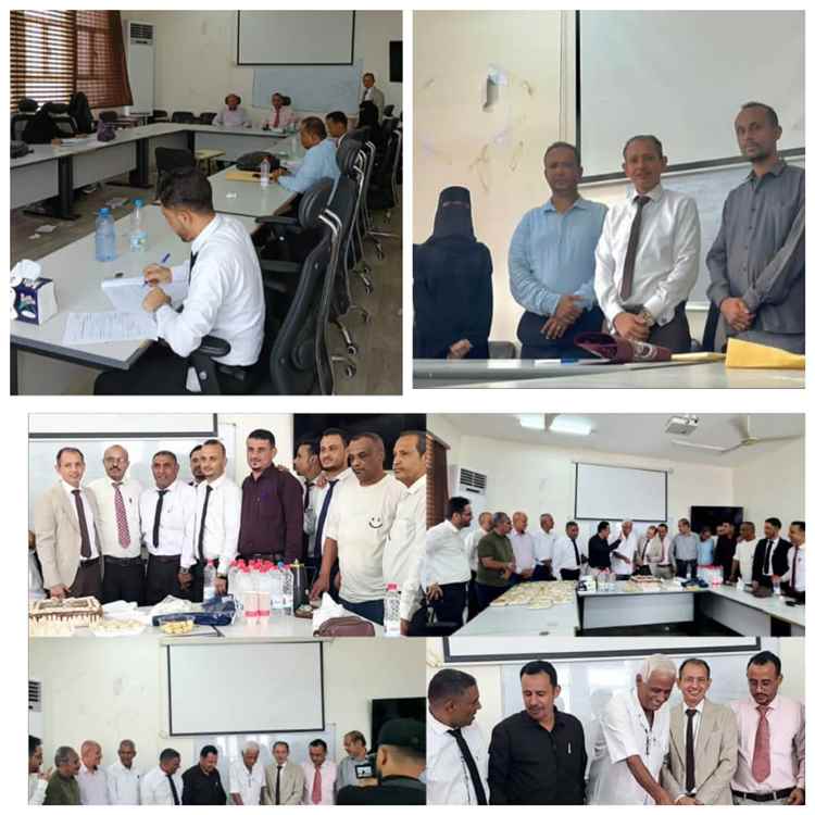 مركز الدكتور غرامة بجامعة عدن يختتم امتحانات ماجستير الإدارة الصحية ويكرّم أساتذته