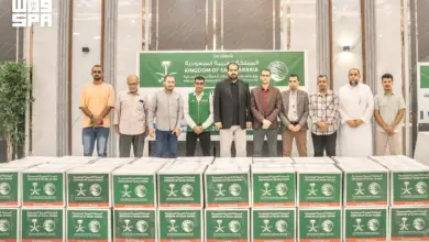 مركز الملك سلمان للإغاثة يوزع 7,200 سلة غذائية في ساحل حضرموت