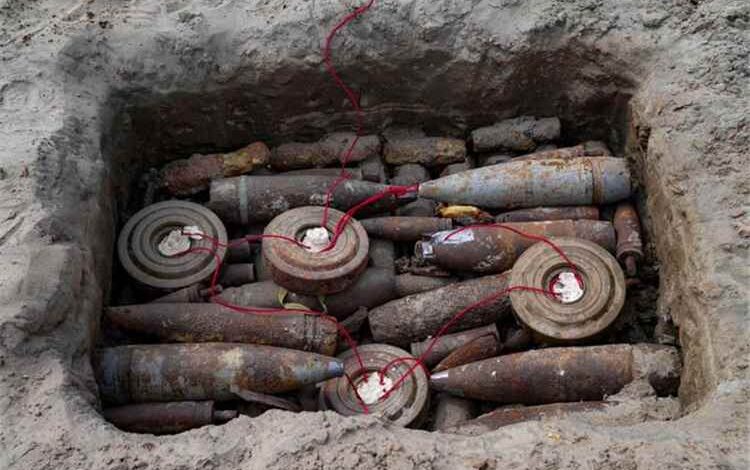 «مسام» يتخلص من 1,861 لغمًا وذخيرة غير منفجرة في ميدي