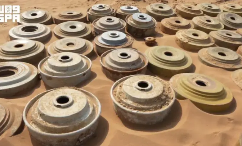 «مسام» ينزع أكثر من 5,287 لغماً ومتفجرة في اليمن خلال أسبوع