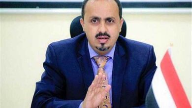 معمر الإرياني: ندعو كافة الإعلاميين والصحفيين للمشاركة في الحملة الإعلامية ضد الحوثيين