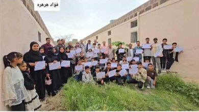 معهد كلية عدن بالشعيب يكرم خريجي دورات اللغة الإنجليزية ويؤكد على أهمية المهارات اللغوية