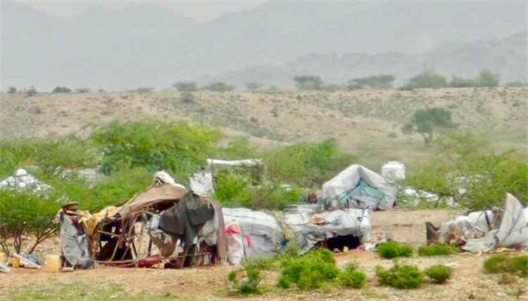 مقتــ ـل شخصين وإصابة آخرين بانفجـ ـــار قنبلة داخل مخيم للنازحين في حجة