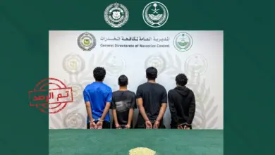 مكافحة المخدرات تضبط 4 مخالفين لترويج 2,206 أقراص إمفيتامين في جدة