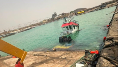 مليشيا الحوثي تعاود استهداف ميناء المخا بصاروخين باليستيين وإلحاق أضرار بالرصيف البحري