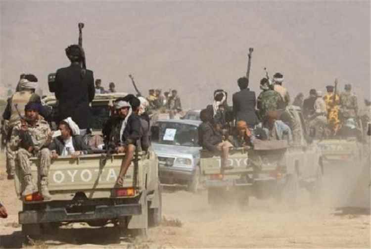 المشهد اليمني - مليشيا الحوثي تهاجم معسكرا في الضالع بالطيران المسير