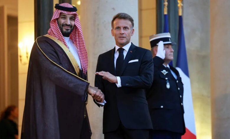 من قصر الإليزيه.. موقف فرنسي سعودي واضح بشأن اليمن وهجمات الحوثيين بالبحر الأحمر