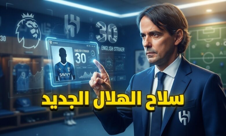 من هو المهاجم الإنجليزي الذي يقترب من ارتداء قميص الهلال ؟