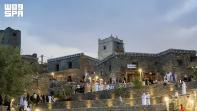 مهرجان الأطاولة التراثي يُحيي فن البناء الحجري القديم في الباحة