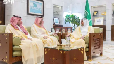 نائب أمير الرياض يستقبل رئيس النيابة العامة بالمنطقة الجديد