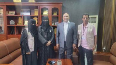 نائب وزير التجارة والصناعة يلتقي رئيسة مؤسسة أمل لرعاية الايتام والفقراء والاعمال الانسانية