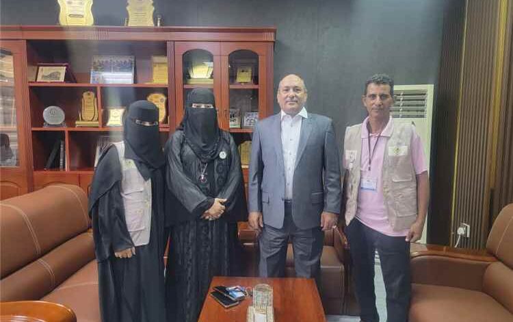 نائب وزير التجارة والصناعة يلتقي رئيسة مؤسسة أمل لرعاية الايتام والفقراء والاعمال الانسانية