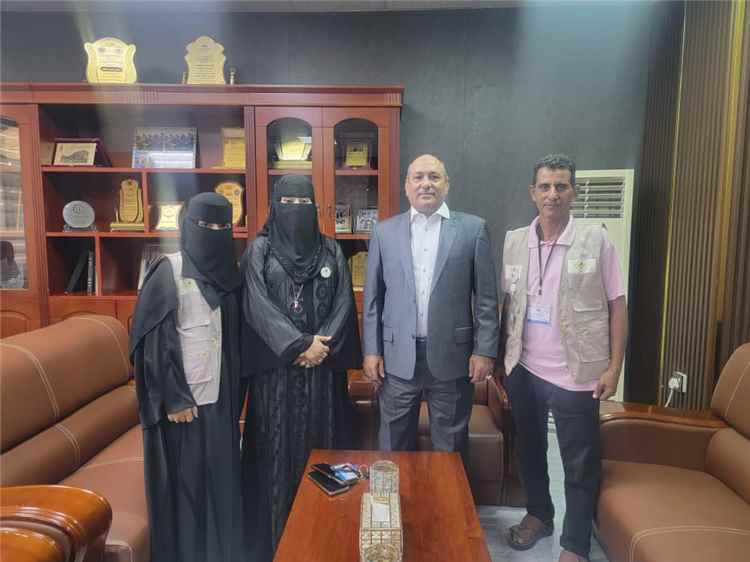 نائب وزير التجارة والصناعة يلتقي رئيسة مؤسسة أمل لرعاية الايتام والفقراء والاعمال الانسانية
