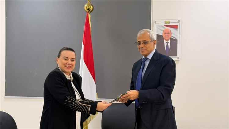 نائب وزير الخارجية يتسلّم أوراق اعتماد ممثلة برنامج الأمم المتحدة الإنمائي