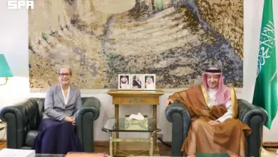 نائب وزير الخارجية يودّع سفيرة السويد لدى المملكة