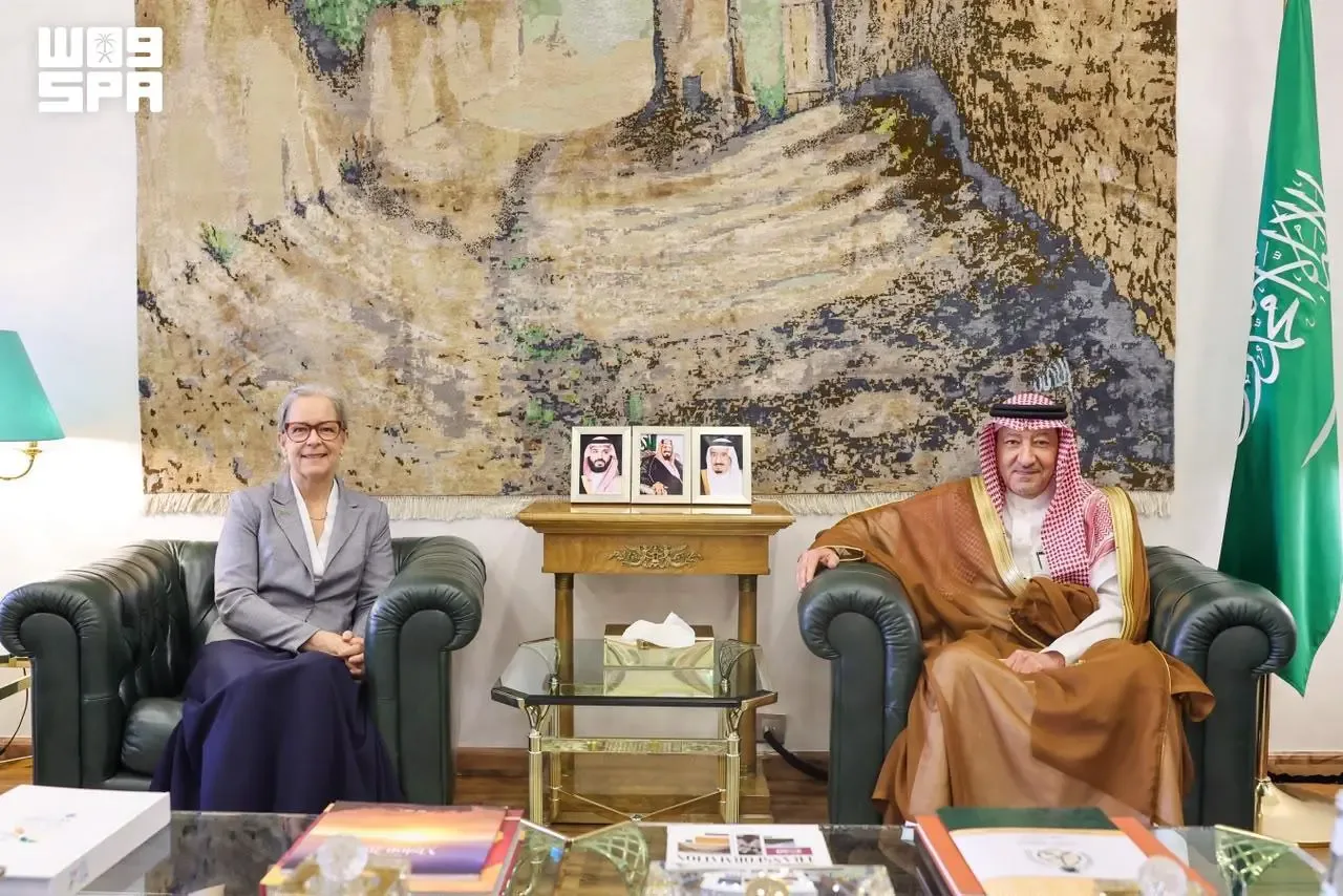 نائب وزير الخارجية يودّع سفيرة السويد لدى المملكة
