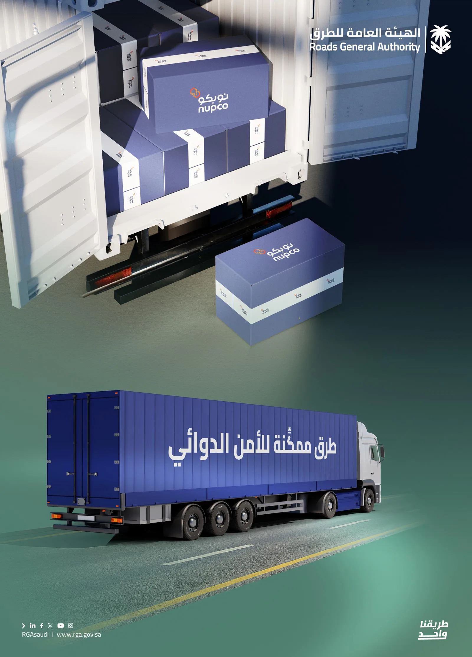 هيئة الطرق ونوبكو: شبكة الطرق السعودية ترفع كفاءة الإمداد الدوائي