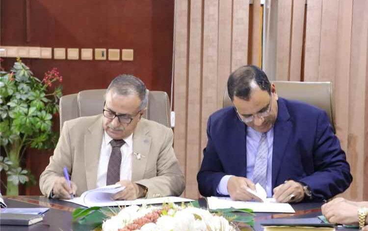 وزارة الزراعة والثروة السمكية توقع مذكرة تفاهم مع جامعة عدن