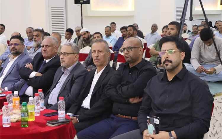 وزارة العدل بعدن تحيي حفل تأبين فقيد العدالة سقاف محمد سقاف المحضار