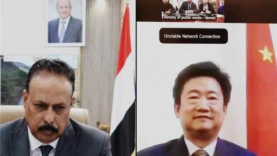 وزير الأشغال يبحث مع القائم بأعمال السفارة الصينية تعزيز التعاون التنموي