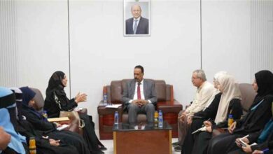 وزير الأشغال يناقش مع رئيسة اللجنة الوطنية للمرأة سبل تعزيز التعاون المشترك