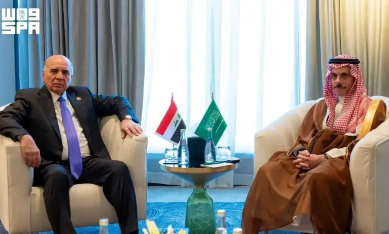 وزير الخارجية يلتقي نظيره العراقي على هامش اجتماع دعم القدس في عمّان