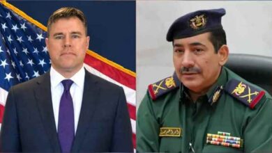 وزير الداخلية يبحث مع القائم بأعمال السفير الأمريكي أوجه التعاون في المجال الأمني