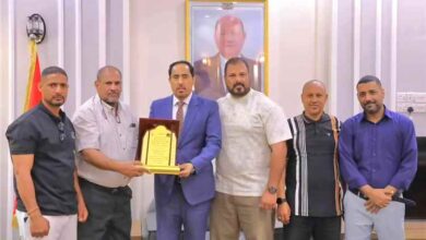وزير الشباب والرياضة يوجه بإنشاء مركز متكامل لاتحاد القوى البدنية ومصارعة الذراعين بعدن