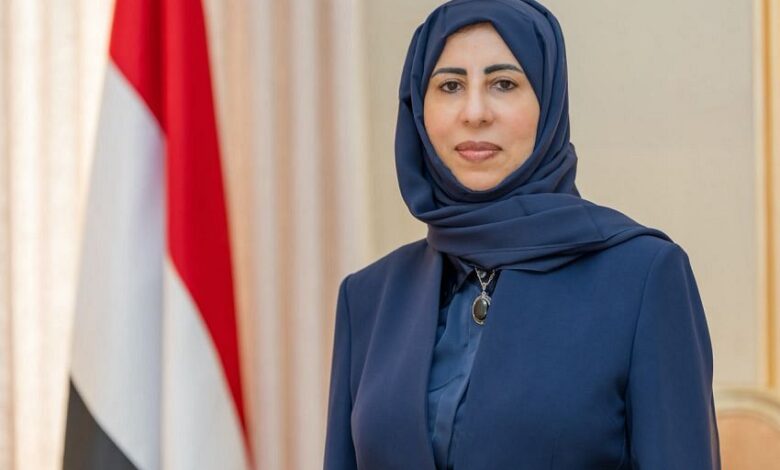 وزيرة الخارجية تبحث مع وزير الدولة للتعاون الدولي القطري تعزيز التعاون الثنائي