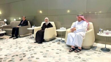 وزيرة الخارجية تصل الدوحة في ثاني محطات جولتها الخليجية
