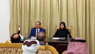 وزيرة الخارجية تلتقي أبناء الجالية اليمنية في مملكة البحرين
