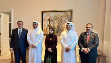 وزيرة الخارجية تلتقي مسؤولي مؤسسة التعليم فوق الجميع بدولة قطر