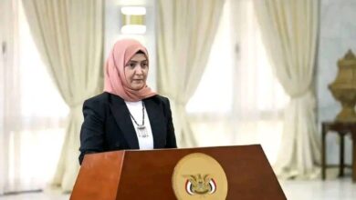 وزيرة الشؤون القانونية: أي تسوية سياسية في اليمن لن تمنح حصانة لمرتكبي الجرائم الجسيمة