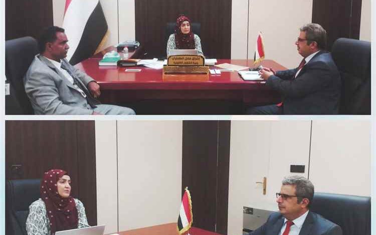 وزيرة الشؤون القانونية ورئيس هيئة المواصفات يبحثان تعزيز الأطر التشريعية لحماية المستهلك وضمان جودة السلع