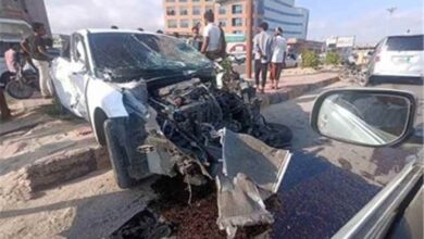 المشهد اليمني - وفاة 51 شخصا وإصابة 428 جراء 458 حادثا مروريا بالمحافظات المحررة خلال يوليو الماضي
