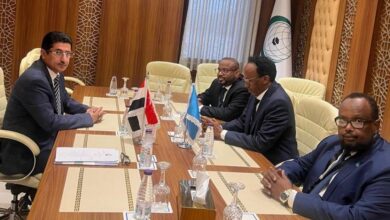 وكيل وزارة الخارجية يبحث مع نائب وزير الخارجية الصومالي العلاقات الثنائية