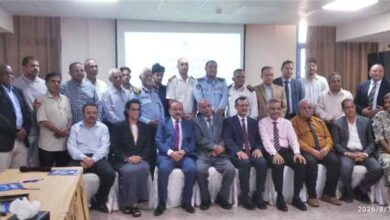 وكيل وزارة النقل يدشن بعدن ورشة عمل استكمال اللجنة الوطنية للأمن البحري