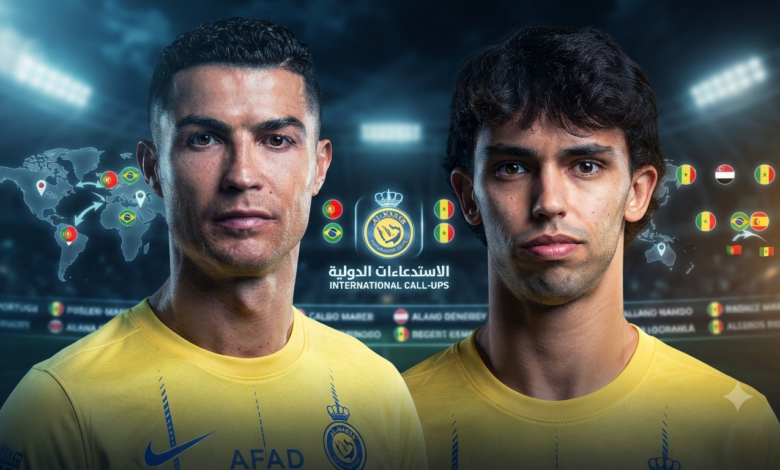 8 استدعاءات دولية لنجوم النصر هذا التوقف