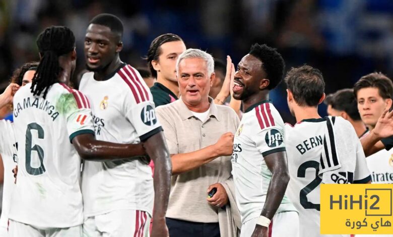 مورينيو يحطم رقمه الشخصي ويعيد كتابة بداياته مع ريال مدريد