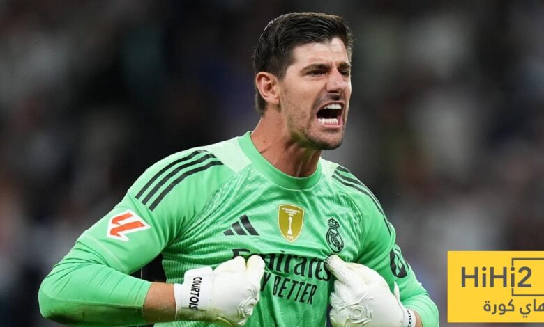 كورتوا يدفع ثمن أزمة ريال مدريد
