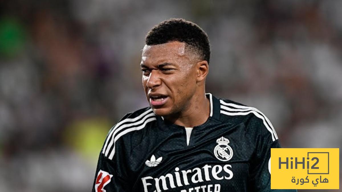 صورة .. مبابي يثير قلق ريال مدريد لدقائق في مباراة التشي