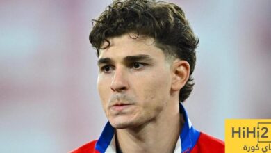 موقف جوليان ألفاريز النهائي من ديربي مدريد