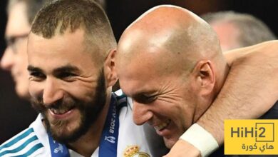 رد صريح من زيدان عن امكانية عودة بنزيما الى منتخب فرنسا