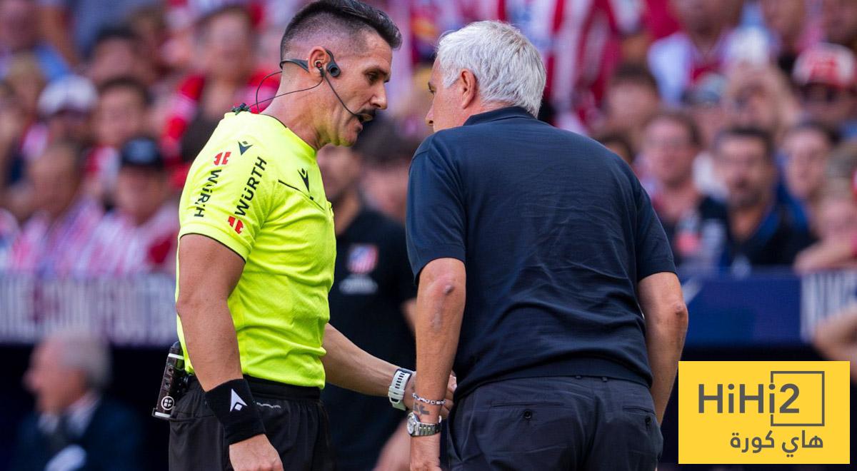 ماذا قال مورينيو لحكم ديربي مدريد بعد خطأ باينا؟