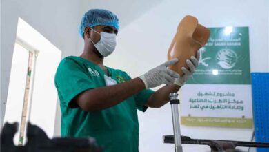 أكثر من 17 ألف خدمة تأهيلية مجانية للمصابين والمرضى في تعز منذ مطلع 2026