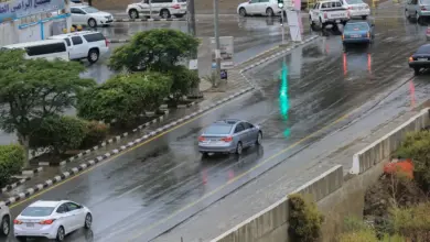 أمطار متوسطة ورياح شديدة وسيول تضرب منطقة الباحة