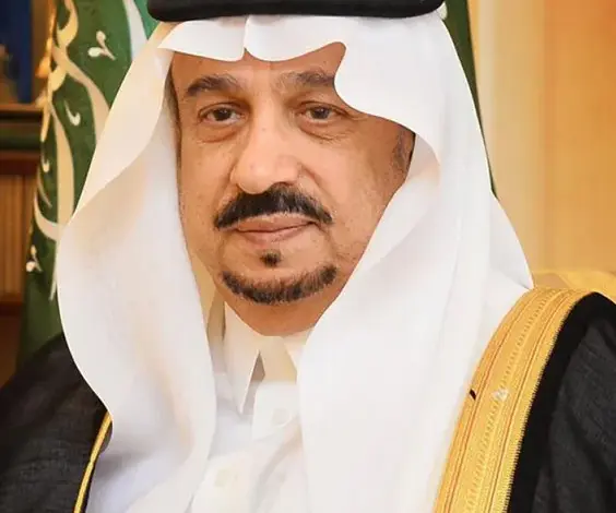 أمير الرياض يُعزّي في وفاة نايف الدويش