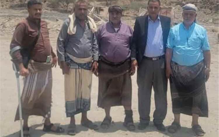 اتفاق مبدئي للتنازل عن موقع ارضية لإنشاء مشروع الطاقة الشمسية في منطقة الجبوب بمديرية يهر