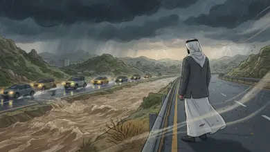 الأرصاد: أمطار رعدية غزيرة ورياح مثيرة للأتربة والغبار على عدة مناطق