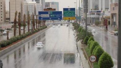 الأرصاد يحذر من أمطار وسيول وغبار في 9 مناطق